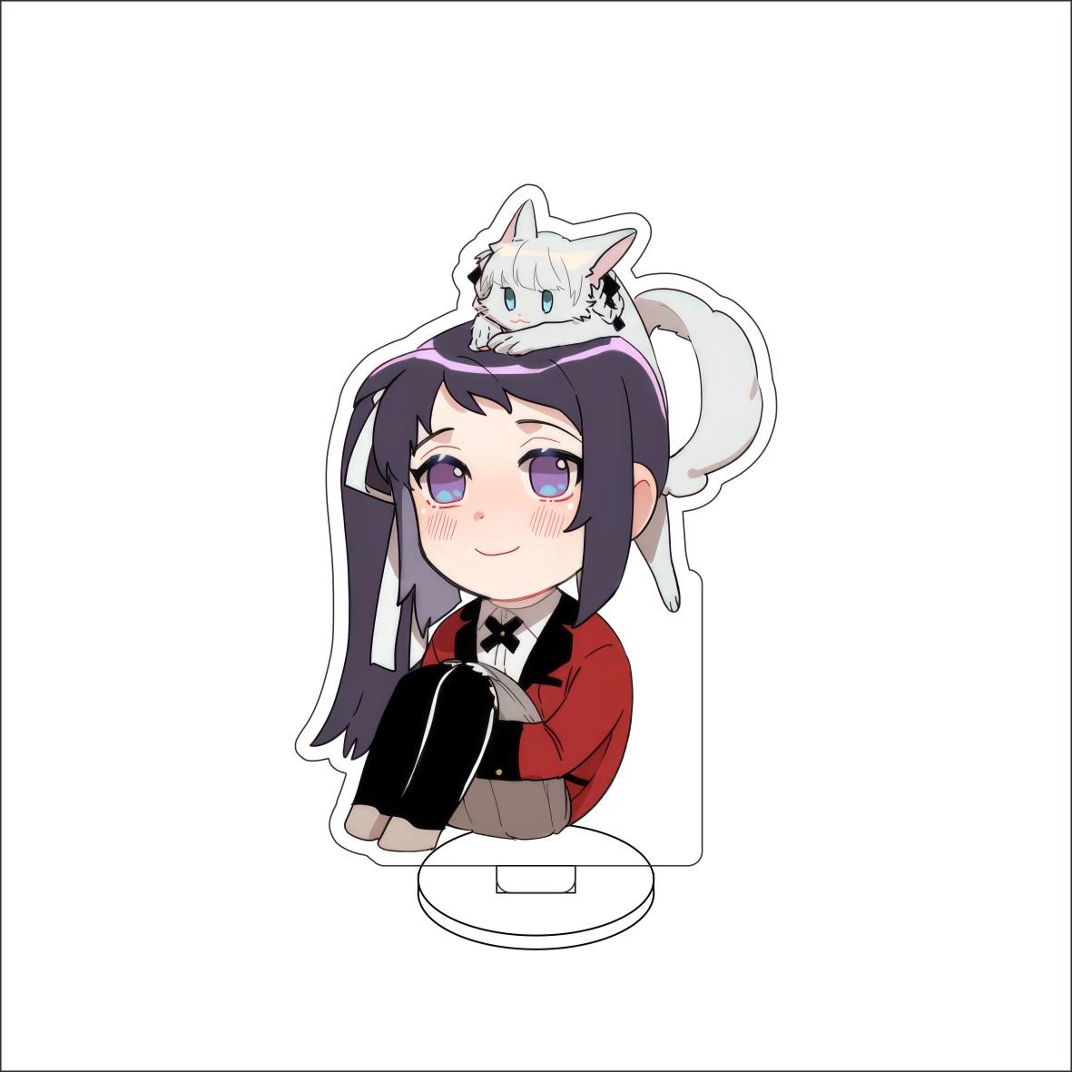 10CM Anime Kakegurui Compulsive Gambler Figure Stand Model Jabami Yumeko/Ryōta Suzui Cute Desk Decor Standing Sign Gifts 10CM
10CM Anime Kakegurui Compulsive Gambler Figure Stand Model Jabami Yumeko/Ryōta Suzui Cute Desk Decor Standing Sign Gifts 10CM