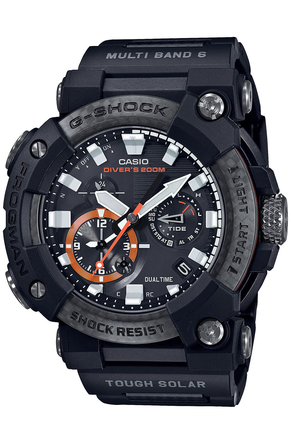 Casio FROGMAN Bluetooth Solar Watch with Carbon Core Guard Structure Black G-Shock Radio-Controlled GWF-A1000XC-1AJF Men s помаранчевий
Casio FROGMAN Bluetooth Solar Watch with Carbon Core Guard Structure Black G-Shock Radio-Controlled GWF-A1000XC-1AJF Men s помаранчевий