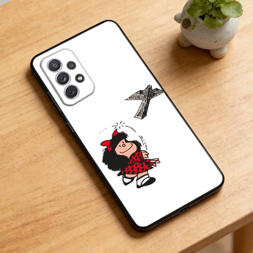 M-Mafalda World Peace Phone Case For Samsung Galaxy A73,21,22,32,71,53,52,51,80,5G Soft Black Cover Samsung a21s
M-Mafalda World Peace Phone Case For Samsung Galaxy A73,21,22,32,71,53,52,51,80,5G Soft Black Cover Samsung a21s