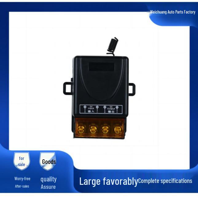 Беспроводной переключатель с дистанционным управлением DC 12V 24V 48V для водяных насосов и автомобильных модов Remote Only
Беспроводной переключатель с дистанционным управлением DC 12V 24V 48V для водяных насосов и автомобильных модов Remote Only