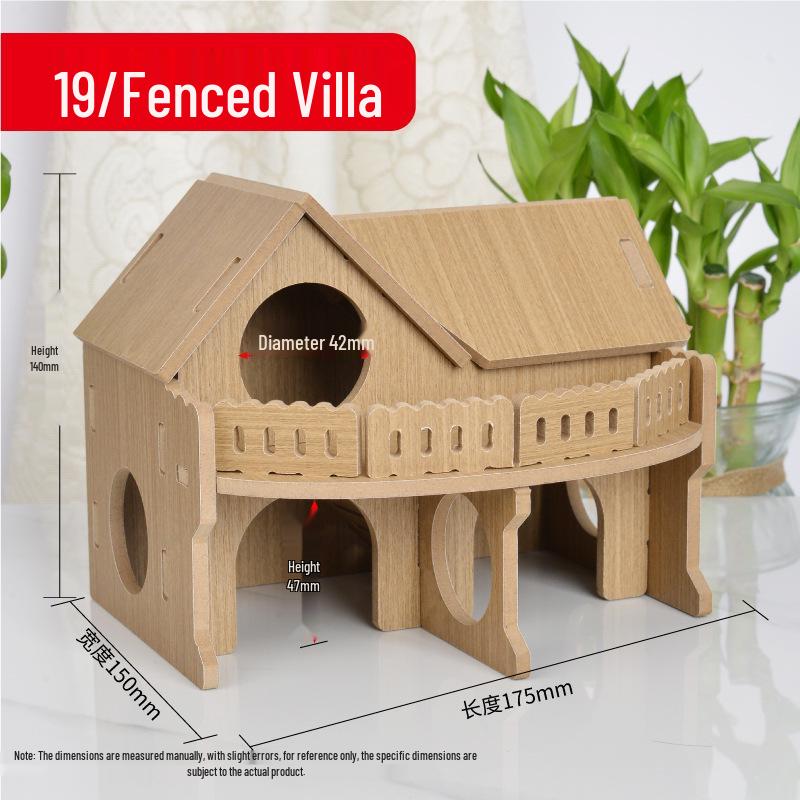 Деревянный домик для хомяка: Кровать-гнездо против укусов без заусенцев, идеально подходит для золотистых хомячков, ландшафтный аксессуар для клетки.
Деревянный домик для хомяка: Кровать-гнездо против укусов без заусенцев, идеально подходит для золотистых хомячков, ландшафтный аксессуар для клетки.