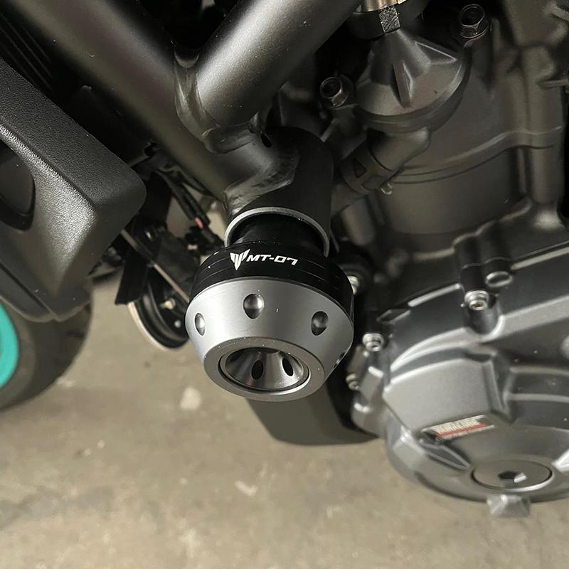 MT07/MT09 ползунки для рамы, аксессуары для мотоциклов для Yamaha MT07 MT-07 MT-09 MT 07 09 2014-2022 2023 защита от падения с ЧПУ
MT07/MT09 ползунки для рамы, аксессуары для мотоциклов для Yamaha MT07 MT-07 MT-09 MT 07 09 2014-2022 2023 защита от падения с ЧПУ