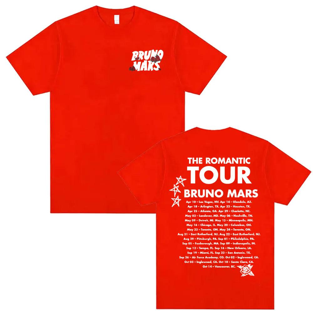 Bruno Mars Romantic Tour 2026 Concert T Shirt Men Women Vintage Hip Hop Punk Style Summer Casual 100 Cotton Oversized Tshirt S
Bruno Mars Romantic Tour 2026 Concert T Shirt Men Women Vintage Hip Hop Punk Style Summer Casual 100 Cotton Oversized Tshirt S
