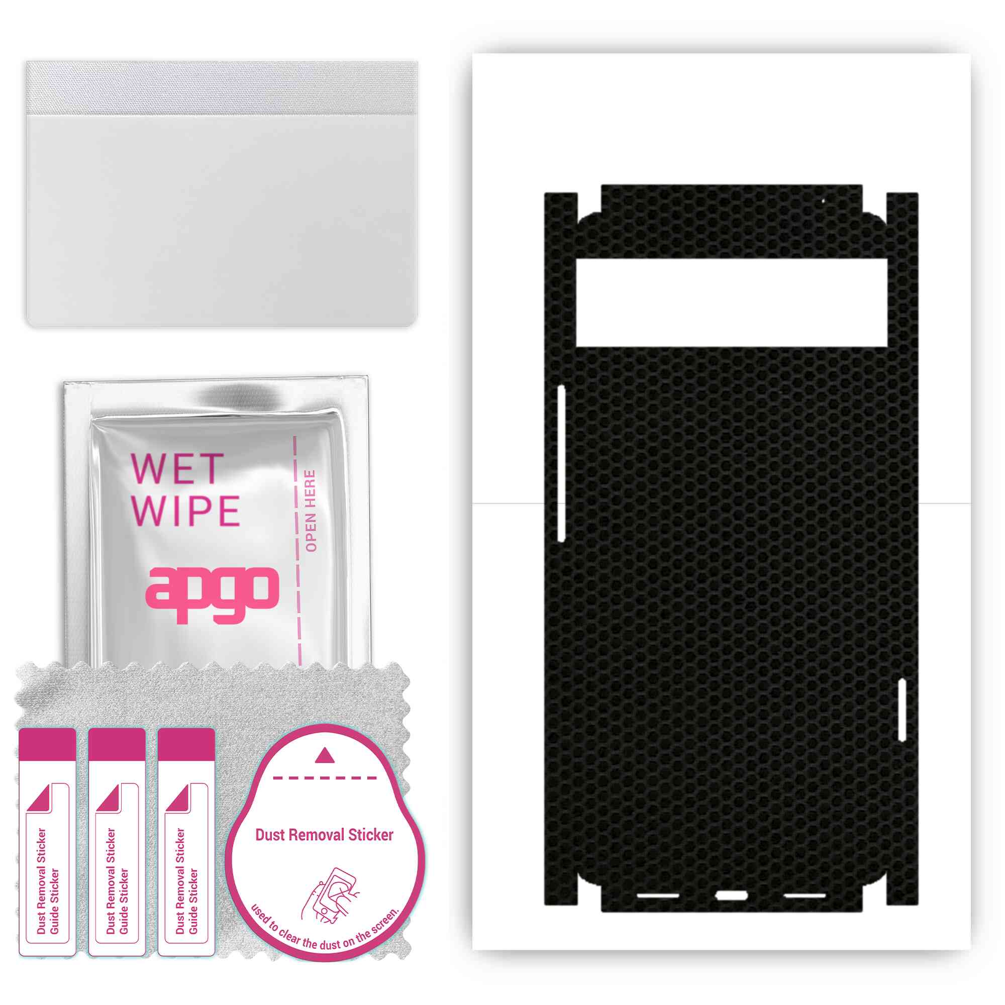 Apgo Protective Skin Sticker for the back+sides compatible with Google Pixel 6, Full Wrap Film, Foil, Vinyl - Pattern Matrix
Apgo Protective Skin Sticker for the back+sides compatible with Google Pixel 6, Full Wrap Film, Foil, Vinyl - Pattern Matrix