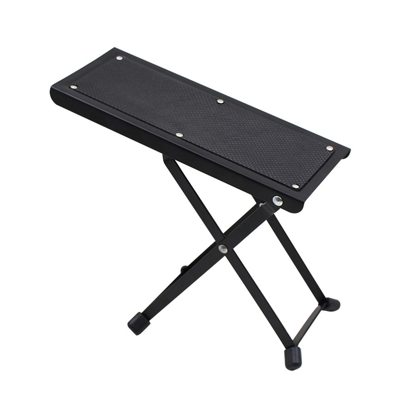 Metal Guitar Foot Stool 4 Gears Adjustable Guitar Foot Rest No-slip Foldable Footrest for Classical Acoustic Guitar Part 1
Metal Guitar Foot Stool 4 Gears Adjustable Guitar Foot Rest No-slip Foldable Footrest for Classical Acoustic Guitar Part 1