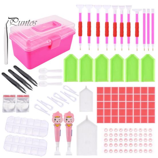 117Pcs/Set 5D Искусственные алмазные картины Набор инструментов для вышивки крестом с коробкой
117Pcs/Set 5D Искусственные алмазные картины Набор инструментов для вышивки крестом с коробкой