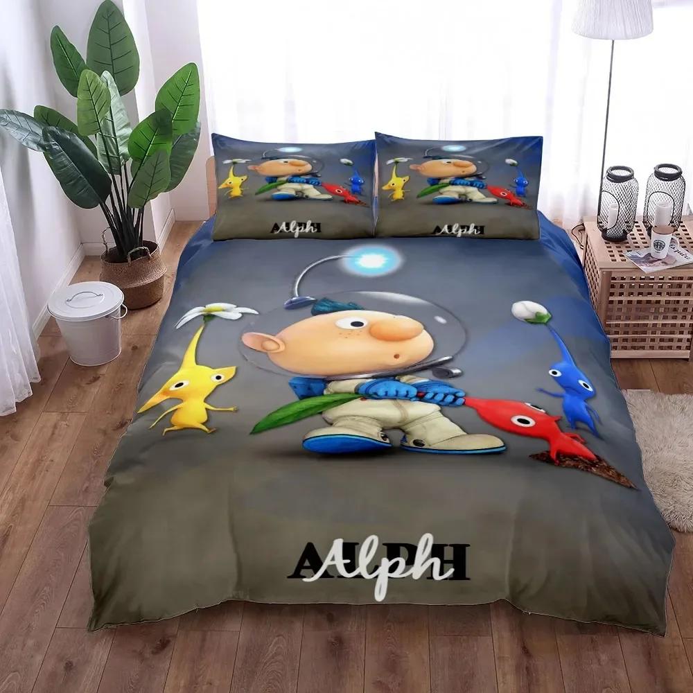 Pikmin Bugs Comfortable with Soft Fabric Duvet Comfortable Quilt Cover Pilowcase Beding Set Children Bedrom Decoration Home Textile 120*200cm Single
Pikmin Bugs Comfortable with Soft Fabric Duvet Comfortable Quilt Cover Pilowcase Beding Set Children Bedrom Decoration Home Textile 120*200cm Single