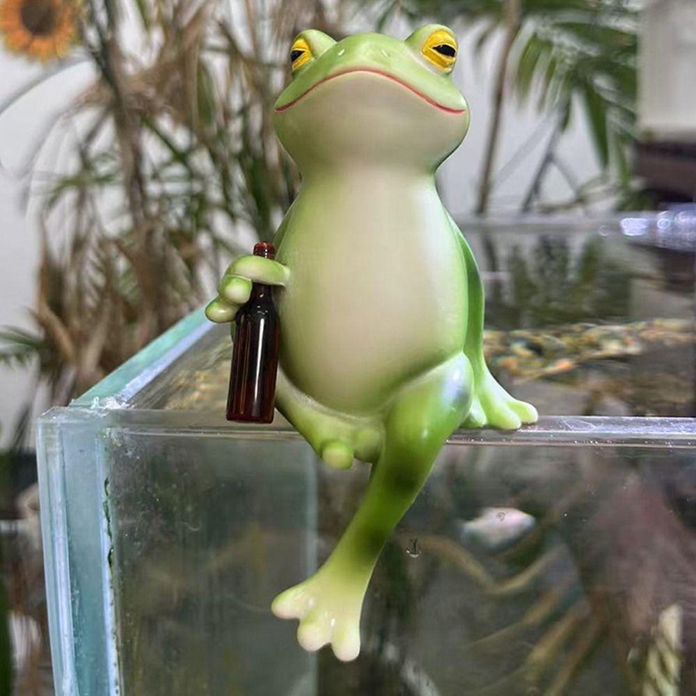 Cute Garden Frog Statue Cartoon Frog Ornament Decor Funny Animal Miniatures Sculpture Yard Lawn зелёный
Cute Garden Frog Statue Cartoon Frog Ornament Decor Funny Animal Miniatures Sculpture Yard Lawn зелёный