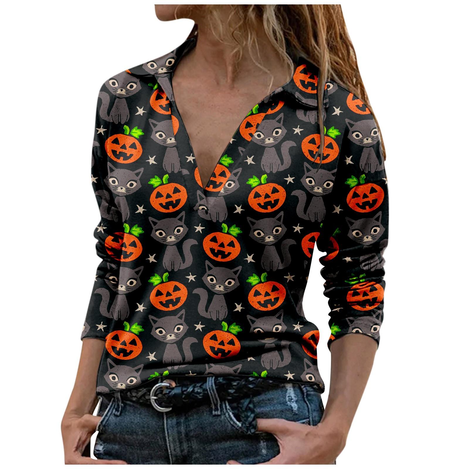 (SU)Женский повседневный модный принт с длинным рукавом и v-образным вырезом, удобный пуловер с лацканами
(SU)Женский повседневный модный принт с длинным рукавом и v-образным вырезом, удобный пуловер с лацканами