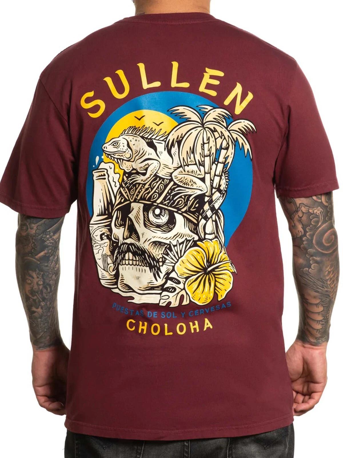 Sullen Men s Puestas De Sol Short Sleeve Premium T-shirt Tattoo Style Skull Tee 4XL
Sullen Men s Puestas De Sol Short Sleeve Premium T-shirt Tattoo Style Skull Tee 4XL