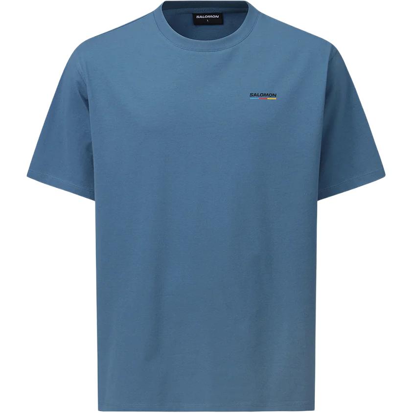 Salomon Logo Loose Fit Round Neck Short Sleeve T-Shirt Unisex T-Shirts Blue C28147 XL
Salomon Logo Loose Fit Round Neck Short Sleeve T-Shirt Unisex T-Shirts Blue C28147 XL