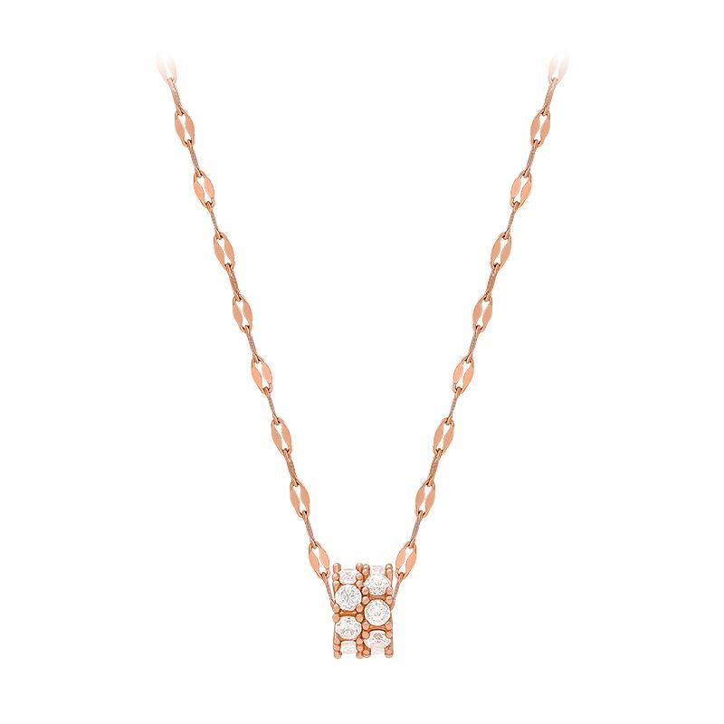 Fashion Luxury Necklace Rose Gold Plated Elegant Design Adjustable Length Suitable for Various Occasions Durable Material One Size золотий
Fashion Luxury Necklace Rose Gold Plated Elegant Design Adjustable Length Suitable for Various Occasions Durable Material One Size золотий