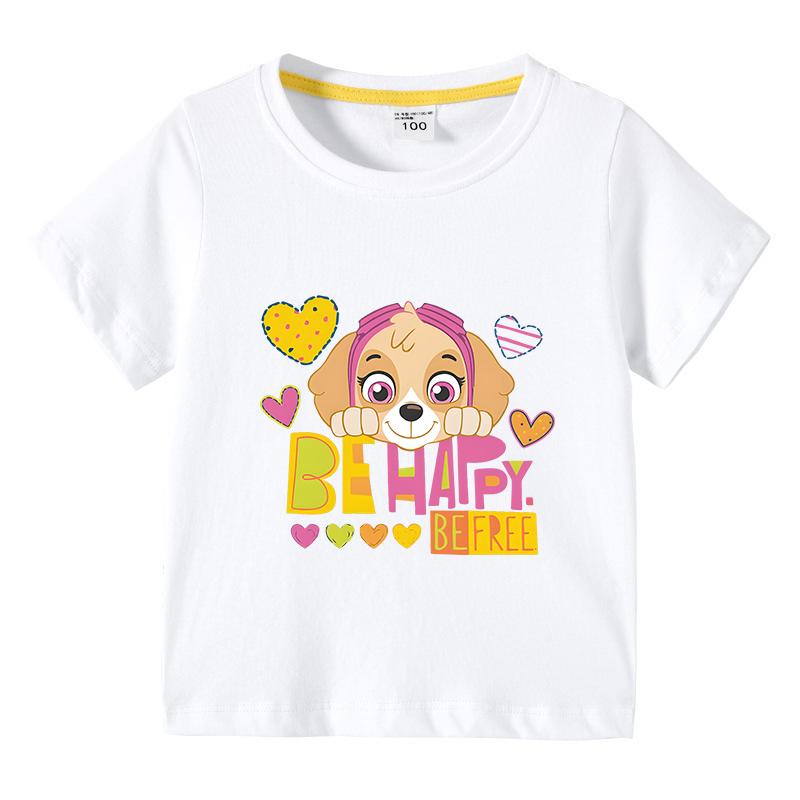 Одежда Щенячий патруль Новая детская мода Повседневная футболка Базовые топы с круглым вырезом Летний костюм Симпатичная футболка с принтом для мальчиков и девочек 100
Одежда Щенячий патруль Новая детская мода Повседневная футболка Базовые топы с круглым вырезом Летний костюм Симпатичная футболка с принтом для мальчиков и девочек 100