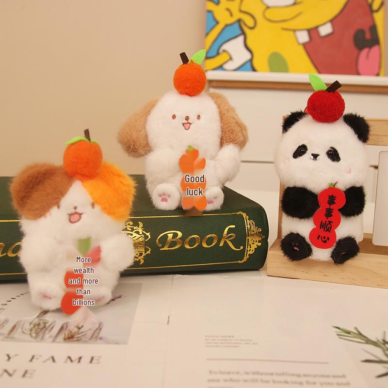 Creative Cute Plush Animal Pendant Keychain Backpack Ornament 4-inch with Standard Chain
Creative Cute Plush Animal Pendant Keychain Backpack Ornament 4-inch with Standard Chain
