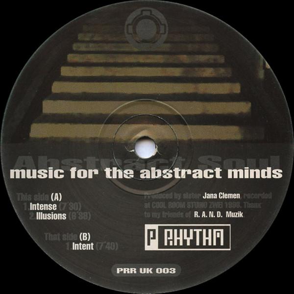 12inch Record ABSTRACT SOUL - Music For The Abstract Minds PRRUK003 Planet Rhythm R 1996 UK Dance & Electronica Used
12inch Record ABSTRACT SOUL - Music For The Abstract Minds PRRUK003 Planet Rhythm R 1996 UK Dance & Electronica Used