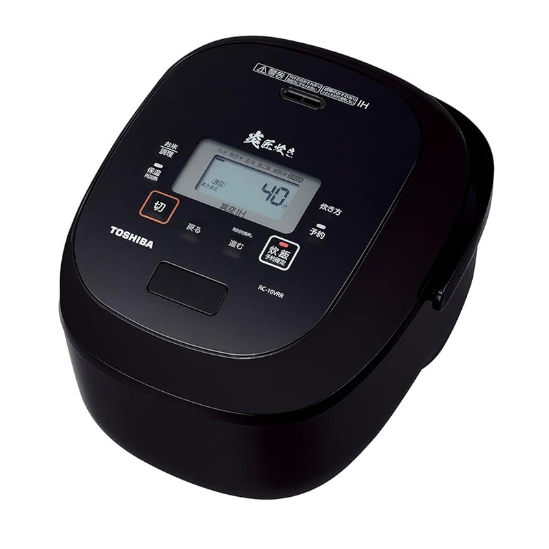 TOSHIBA Rice cooker 5.5 cups vacuum induction rice cooker made in Japan Vacuum warm white rice 40 hours RC-10VRR(K)
TOSHIBA Rice cooker 5.5 cups vacuum induction rice cooker made in Japan Vacuum warm white rice 40 hours RC-10VRR(K)