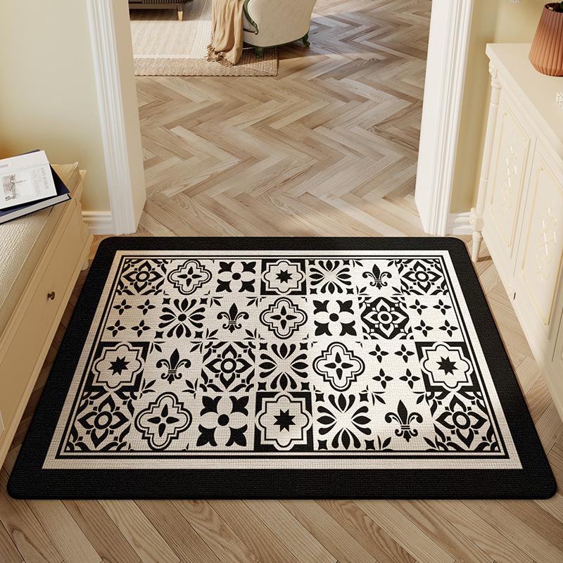 Ковер для входной двери в скандинавском стиле, напольный коврик для прихожей, коврик для удаления песка и пыли, коврик для двери, грязеотталкивающий, нескользящий коврик 50*80cm
Ковер для входной двери в скандинавском стиле, напольный коврик для прихожей, коврик для удаления песка и пыли, коврик для двери, грязеотталкивающий, нескользящий коврик 50*80cm