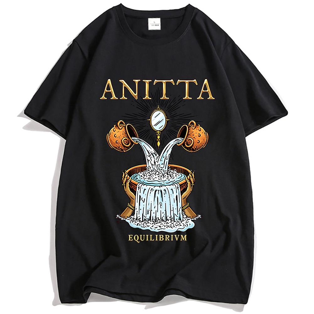 EQUILIBRIVM WATER T-SHIRT Anitta Fashion Male Tshirts Short Sleeve Cotton Summer Tees Unisex Streetwear Print Shirt XXL чорний
EQUILIBRIVM WATER T-SHIRT Anitta Fashion Male Tshirts Short Sleeve Cotton Summer Tees Unisex Streetwear Print Shirt XXL чорний