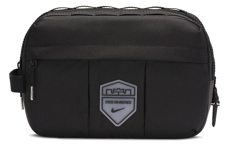 Nike Polyester Handbag Regular Unisex Black BA6122-010
Nike Polyester Handbag Regular Unisex Black BA6122-010