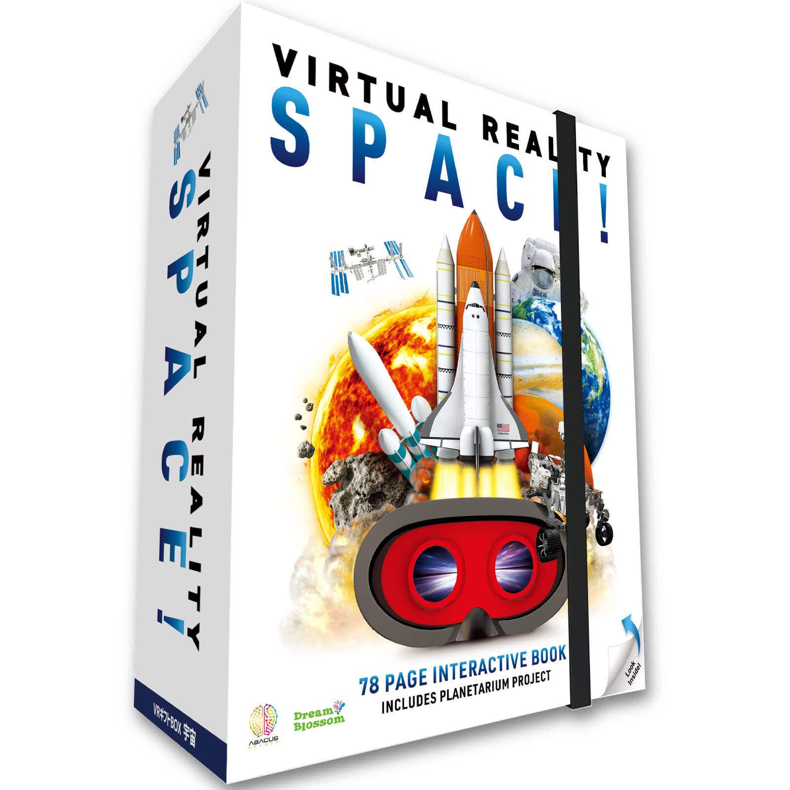 Abacus Japanese Version VR Gift BOX Space Virtual Reality Goggles Smartphone Learning Toy Genuine Product SPACE! 94284-J
Abacus Japanese Version VR Gift BOX Space Virtual Reality Goggles Smartphone Learning Toy Genuine Product SPACE! 94284-J