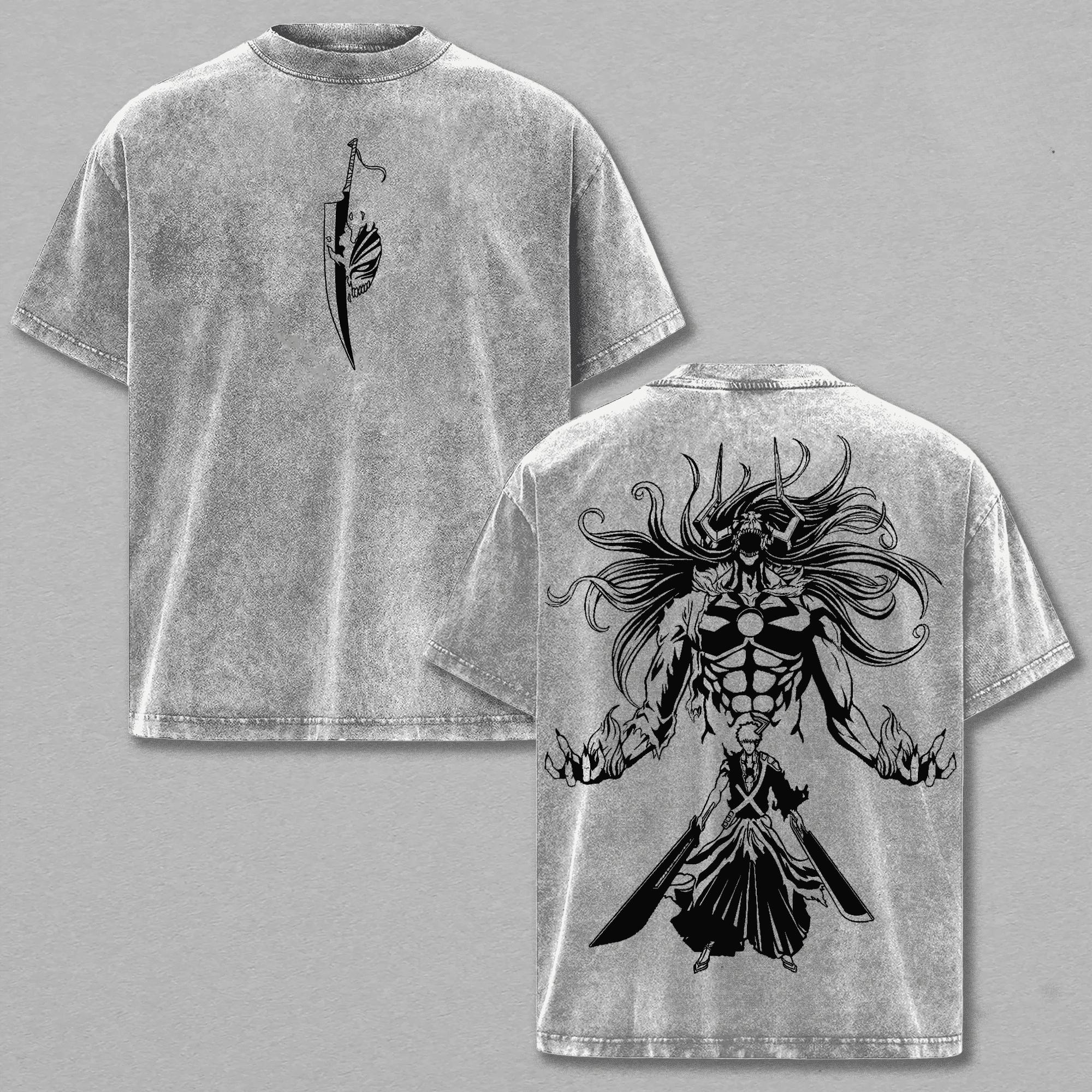 BLEACH Kurosaki Ichigo T-shirt For Men s Clothing Gothic Fashion Washed Oversized T Shirt High Quality Casual Cotton Tees Tops S серый
BLEACH Kurosaki Ichigo T-shirt For Men s Clothing Gothic Fashion Washed Oversized T Shirt High Quality Casual Cotton Tees Tops S серый