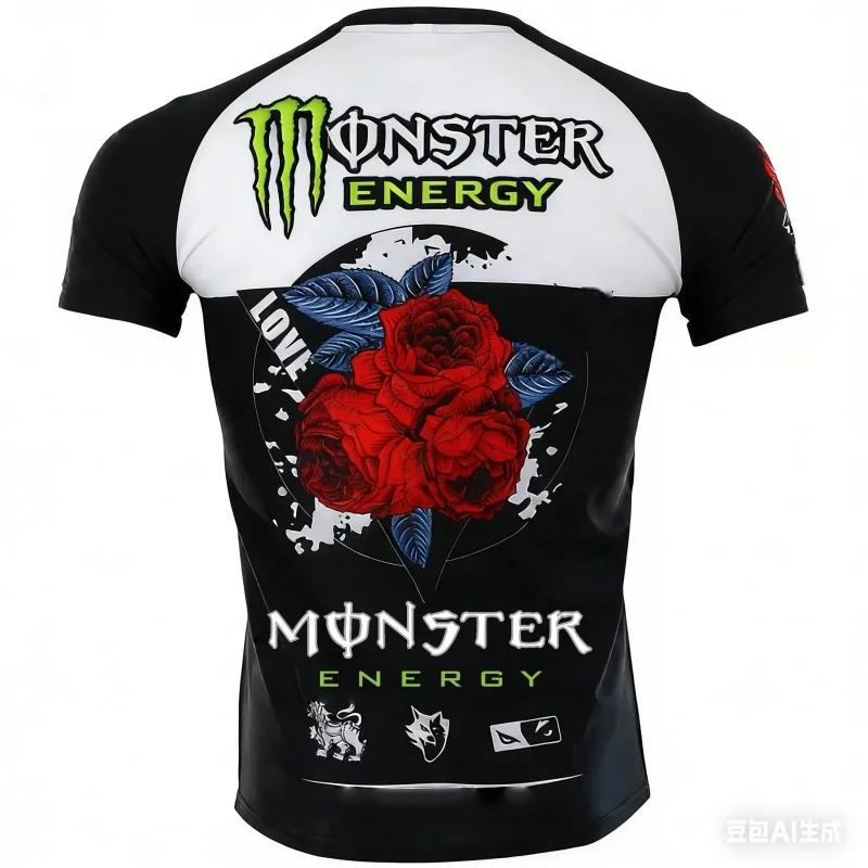Чоловіча футболка Monster Energy 3D-друк зі стріт-розовим візерунком - Повсякденний одяг для дорослих - Спортивний топ, що швидко сохне та дихає 6XL
Чоловіча футболка Monster Energy 3D-друк зі стріт-розовим візерунком - Повсякденний одяг для дорослих - Спортивний топ, що швидко сохне та дихає 6XL