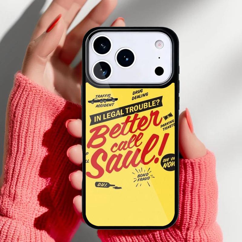 Better Call Saul Phone Case for iPhone 17 16 15 14 13 Pro Max Back Cover for 12 11 Pro Coque iPhone 14 Plus
Better Call Saul Phone Case for iPhone 17 16 15 14 13 Pro Max Back Cover for 12 11 Pro Coque iPhone 14 Plus