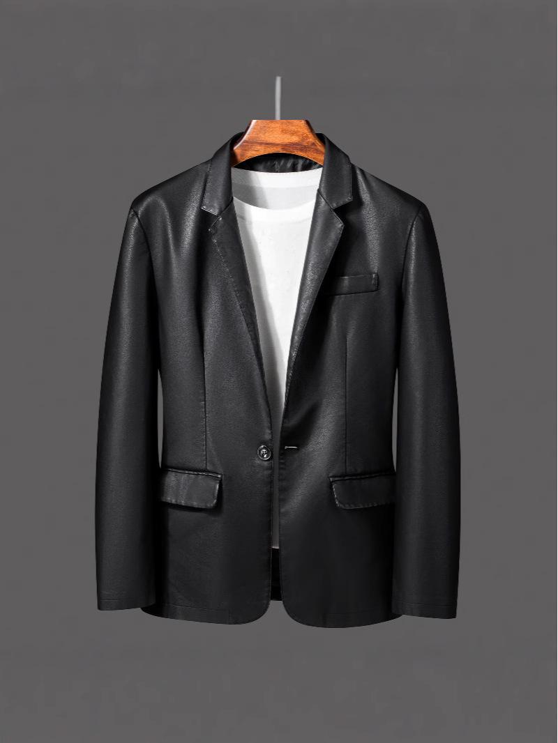 Men s Cross-Border Leather Jacket - Stylish Casual Suit in American & European Sizes XL чорний
Men s Cross-Border Leather Jacket - Stylish Casual Suit in American & European Sizes XL чорний