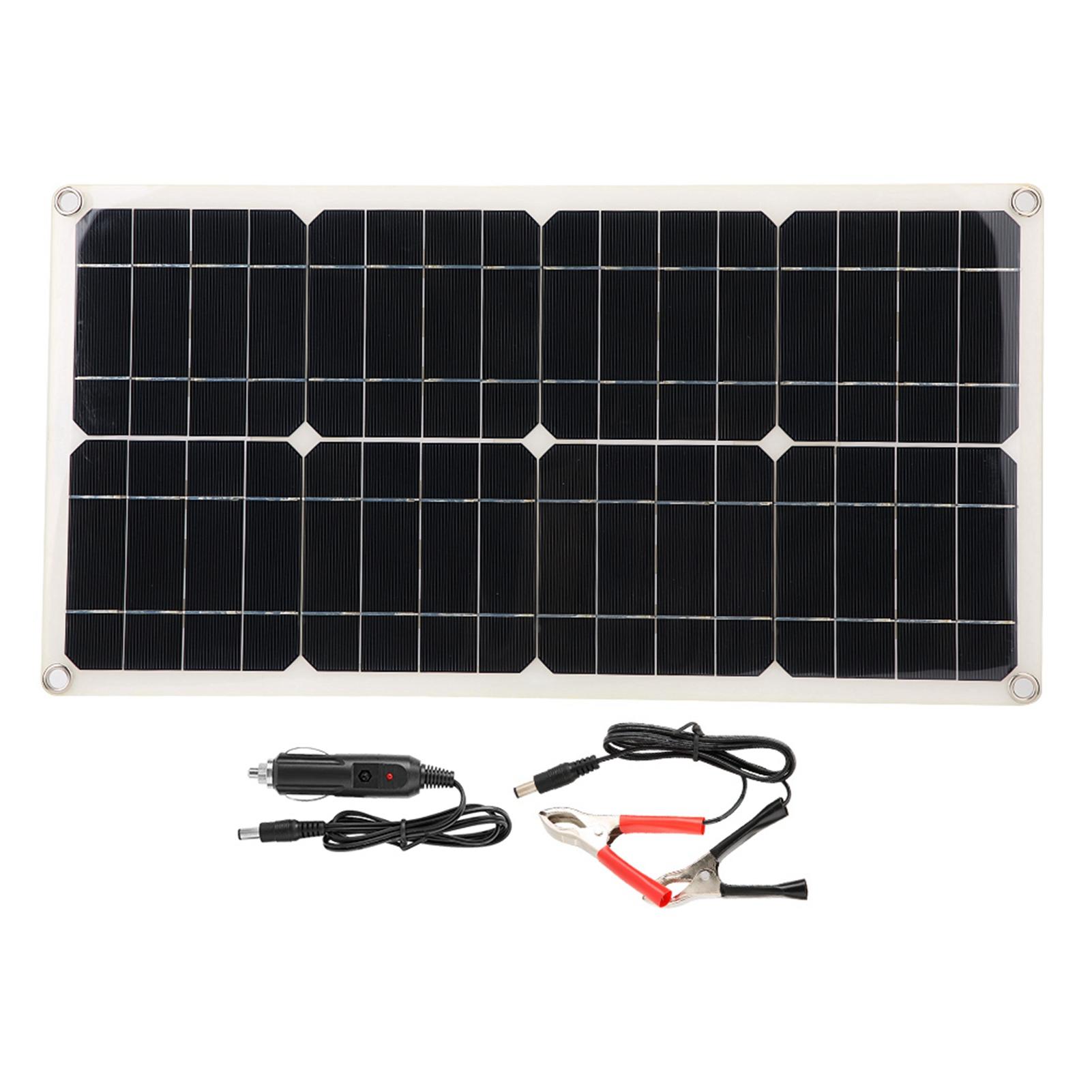 25W Dual 5V USB Flexible Single Crystal Solar Power Panel Kit Car Battery Charger Controller
25W Dual 5V USB Flexible Single Crystal Solar Power Panel Kit Car Battery Charger Controller