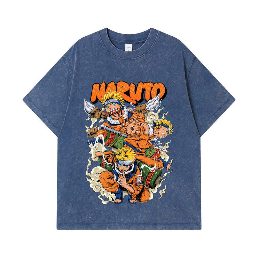 275 GSM Washed T-shirts 100% Cotton Naruto V18 Print Unisex Heavy Cotton T Shirt 2XL королівський синій колір
275 GSM Washed T-shirts 100% Cotton Naruto V18 Print Unisex Heavy Cotton T Shirt 2XL королівський синій колір