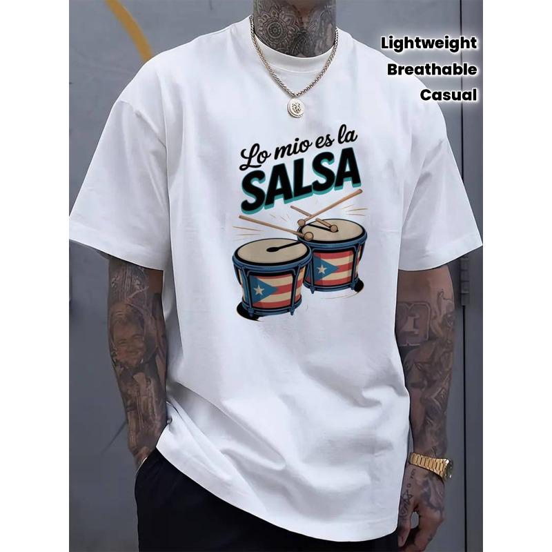 European Size Men s Latin Dance Graphic T-Shirt - From My House to the Dance Floor - Lightweight Breathable Tee - Regular Fit Short Sleeve Shirt S белый
European Size Men s Latin Dance Graphic T-Shirt - From My House to the Dance Floor - Lightweight Breathable Tee - Regular Fit Short Sleeve Shirt S белый