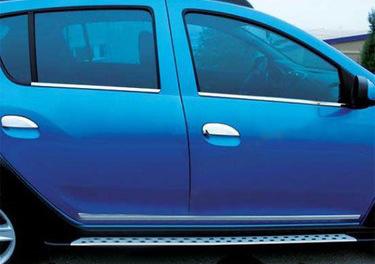 Наружняя окантовка стекол (4 шт, нерж.) Carmos - Турецкая сталь для Renault Sandero 2007-2013 гг
Наружняя окантовка стекол (4 шт, нерж.) Carmos - Турецкая сталь для Renault Sandero 2007-2013 гг