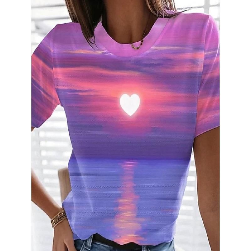 Women s T Shirt Print Ombre Graphic Bohemia Hawaiian Stylish Short Sleeve Crew Neck Regular Tops Summer Spring 3XL
Women s T Shirt Print Ombre Graphic Bohemia Hawaiian Stylish Short Sleeve Crew Neck Regular Tops Summer Spring 3XL