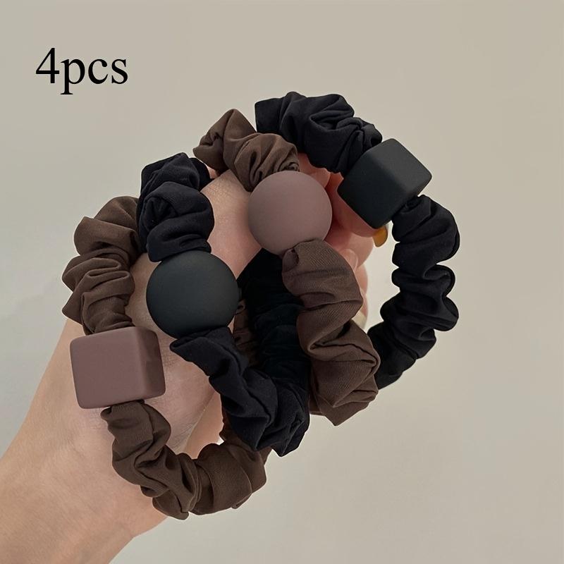 4pcs Korean Version of Simple Geometric Small Intestine Hair Band, Fashionable High Elastic Hair Tie Rubber Band Headband Hair Accessories 4pcs разноцветный
4pcs Korean Version of Simple Geometric Small Intestine Hair Band, Fashionable High Elastic Hair Tie Rubber Band Headband Hair Accessories 4pcs разноцветный
