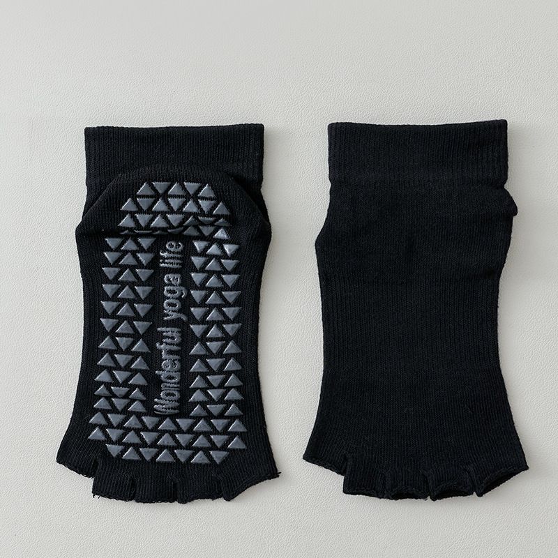 Весенне-летние носки для йоги с пятью пальцами Женские профессиональные для пилатеса Силиконовые нескользящие Дезодорирующие спортивные фитнес Короткие носки с открытыми пальцами Black
Весенне-летние носки для йоги с пятью пальцами Женские профессиональные для пилатеса Силиконовые нескользящие Дезодорирующие спортивные фитнес Короткие носки с открытыми пальцами Black