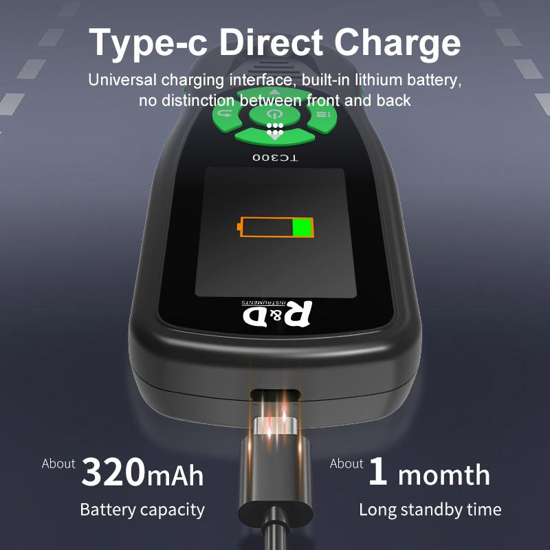 R&D TC300 Coating Thickness Gauge for Car Digital Meter Tool Automotive Paint Thickness Measurement F/NF Automatic Detection
R&D TC300 Coating Thickness Gauge for Car Digital Meter Tool Automotive Paint Thickness Measurement F/NF Automatic Detection