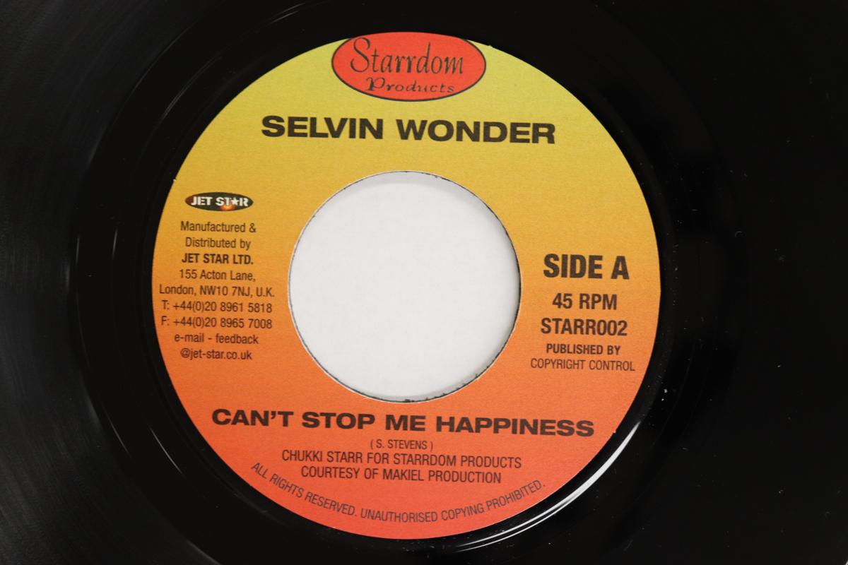 7inch Record SELVIE WONDER ACTION FIRE Cant Stop Me Happiness Dem A Sha STARR002 STARRDOM PRODUC Jamaica Reggae Ska Dub Used
7inch Record SELVIE WONDER ACTION FIRE Cant Stop Me Happiness Dem A Sha STARR002 STARRDOM PRODUC Jamaica Reggae Ska Dub Used