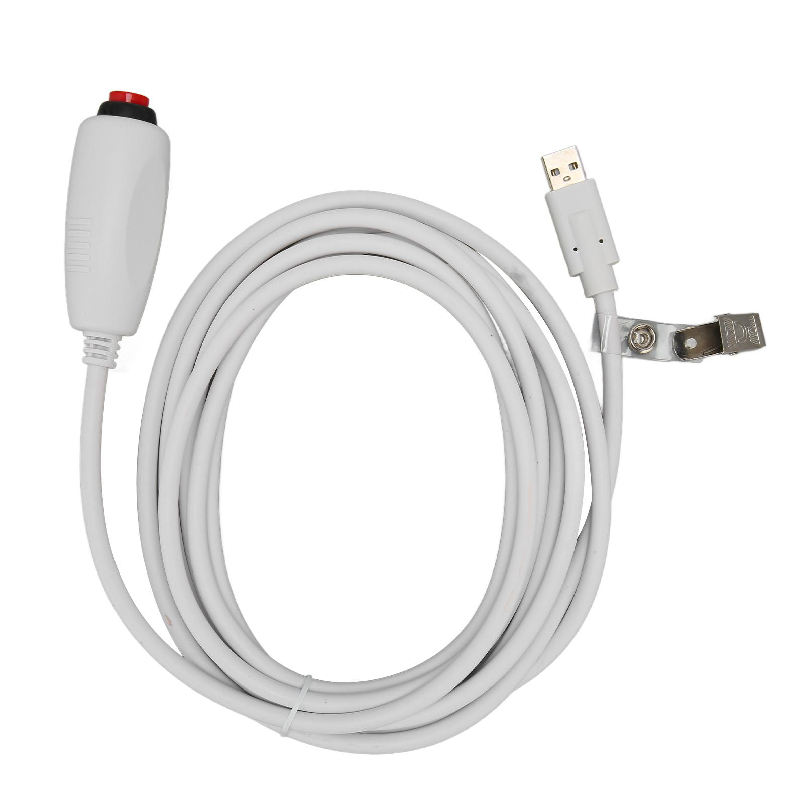 Nurse Call Button Cable USB Plug Universal Replacement Push Button Cord with Clip for Nurse Station
Nurse Call Button Cable USB Plug Universal Replacement Push Button Cord with Clip for Nurse Station