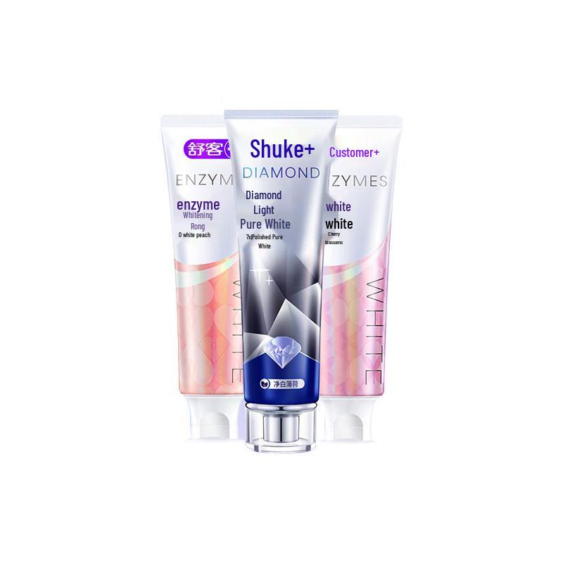 Sakol Whitening Enzyme Diamond Light Toothpaste - 3-Tube Family Pack (360g)
Sakol Whitening Enzyme Diamond Light Toothpaste - 3-Tube Family Pack (360g)