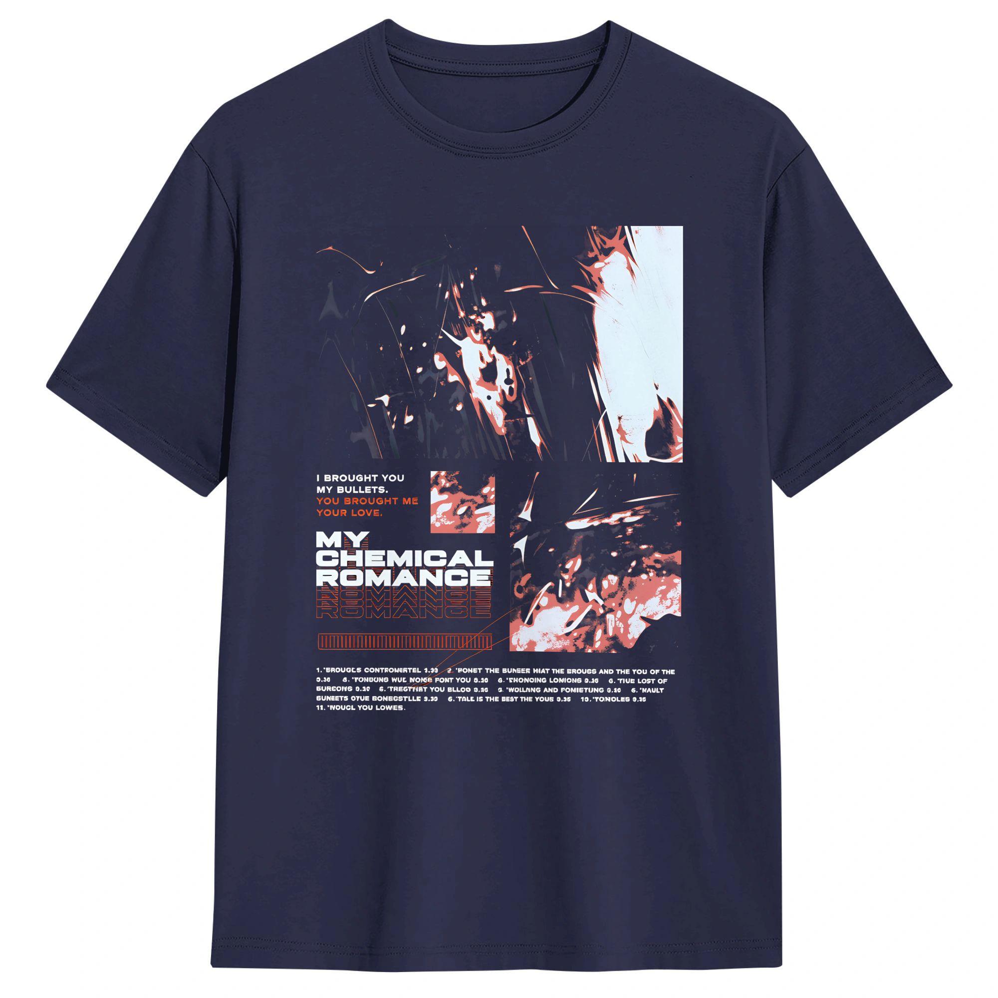 My Chemical Romance MCR Bullets 20 Years TShirt Summer Harajuku T Shirts Men Cotton Crewneck Short Sleeve Y2K Basic Tops 4XL
My Chemical Romance MCR Bullets 20 Years TShirt Summer Harajuku T Shirts Men Cotton Crewneck Short Sleeve Y2K Basic Tops 4XL