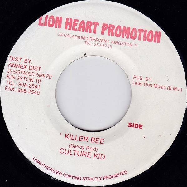 7inch Record CULTURE KID - Killer Bee NONE Lion Heart Prom Jamaica Reggae, Ska & Dub Used
7inch Record CULTURE KID - Killer Bee NONE Lion Heart Prom Jamaica Reggae, Ska & Dub Used