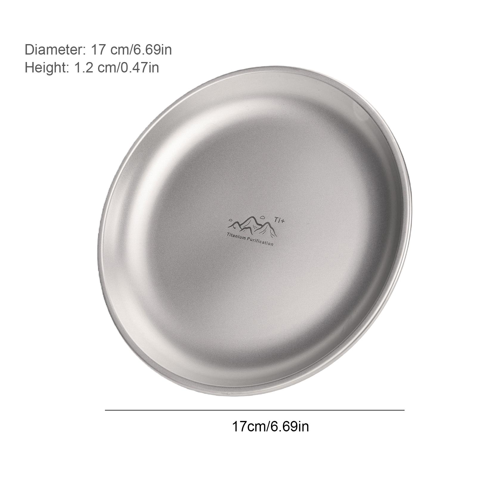 3-1PCS Titanium Purification Plate Ultra Lightweight Portable Safe Circular Dining Hiking Picnic Barbecue Home Outdoor Cookware
3-1PCS Titanium Purification Plate Ultra Lightweight Portable Safe Circular Dining Hiking Picnic Barbecue Home Outdoor Cookware