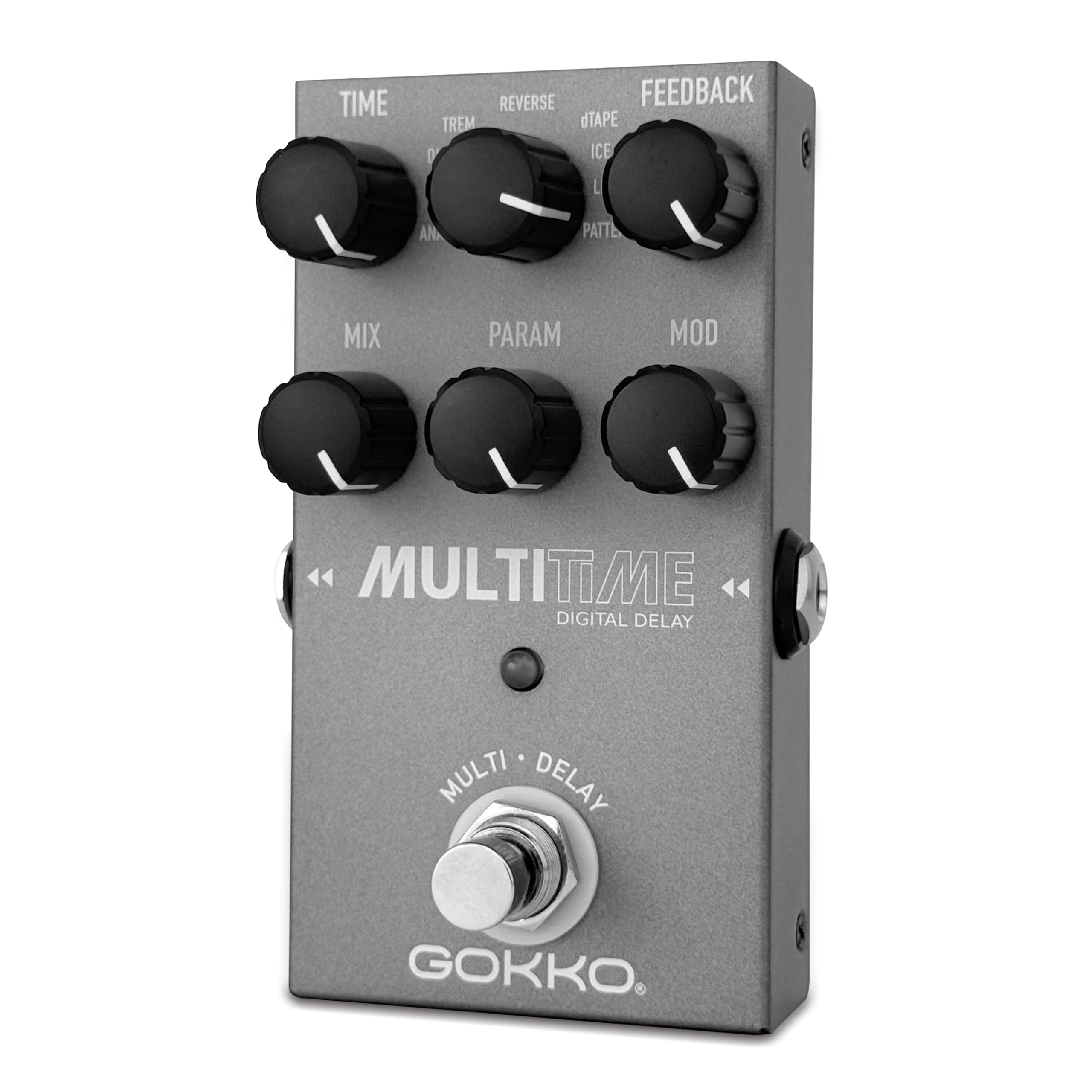 GK-72 Multitime Multi-Delay Guitar Pedal – 11 Delay Modes (Digital, Analog, Tape, Reverse, Lo-Fi, Dual, Duck, Tremolo, Ice, Pattern) – Stereo
GK-72 Multitime Multi-Delay Guitar Pedal – 11 Delay Modes (Digital, Analog, Tape, Reverse, Lo-Fi, Dual, Duck, Tremolo, Ice, Pattern) – Stereo