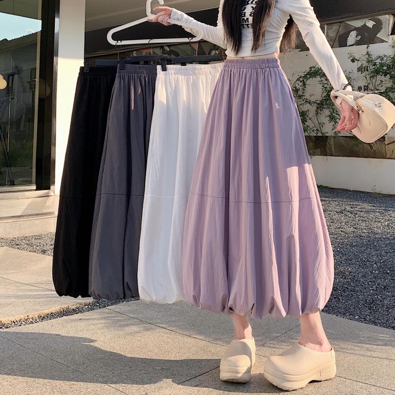 Plus Size A-Line High Waist Solid Color Skirt - Early Autumn Design L
Plus Size A-Line High Waist Solid Color Skirt - Early Autumn Design L