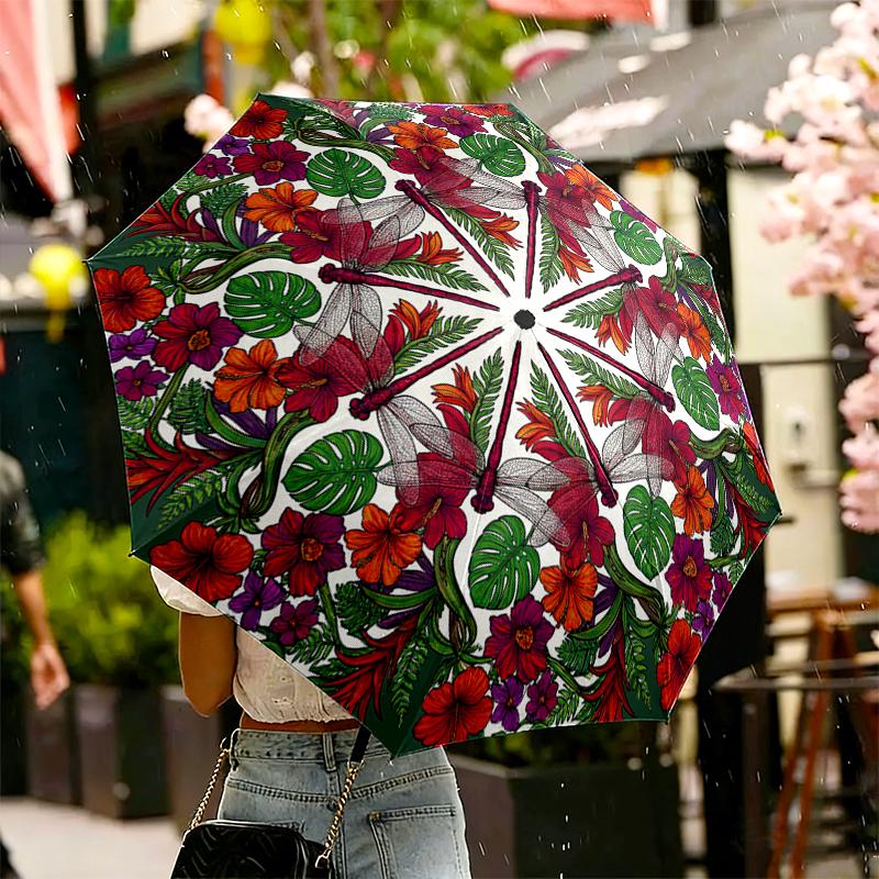 Dragonfly Dragon Brown Butterfly Toucan Animal Umbrella for Outdoor Travel Use, Auto Open-Close 8-Rib Umbrella Exquisite Gift for Family and Friends
Dragonfly Dragon Brown Butterfly Toucan Animal Umbrella for Outdoor Travel Use, Auto Open-Close 8-Rib Umbrella Exquisite Gift for Family and Friends