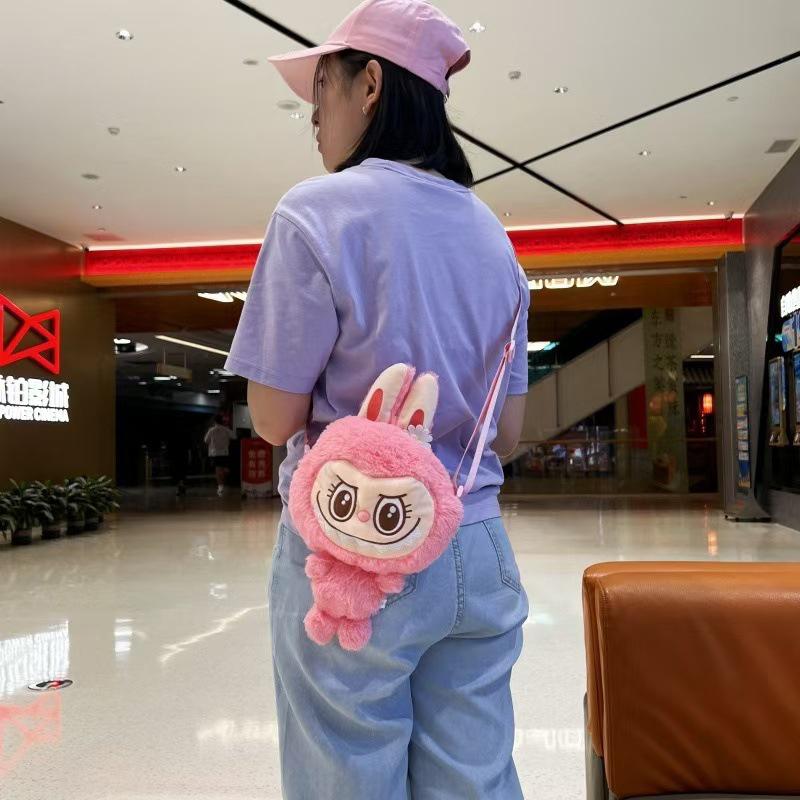 Cute Rabbit Plush Toy Coin Purse Crossbody Storage Bag
Cute Rabbit Plush Toy Coin Purse Crossbody Storage Bag