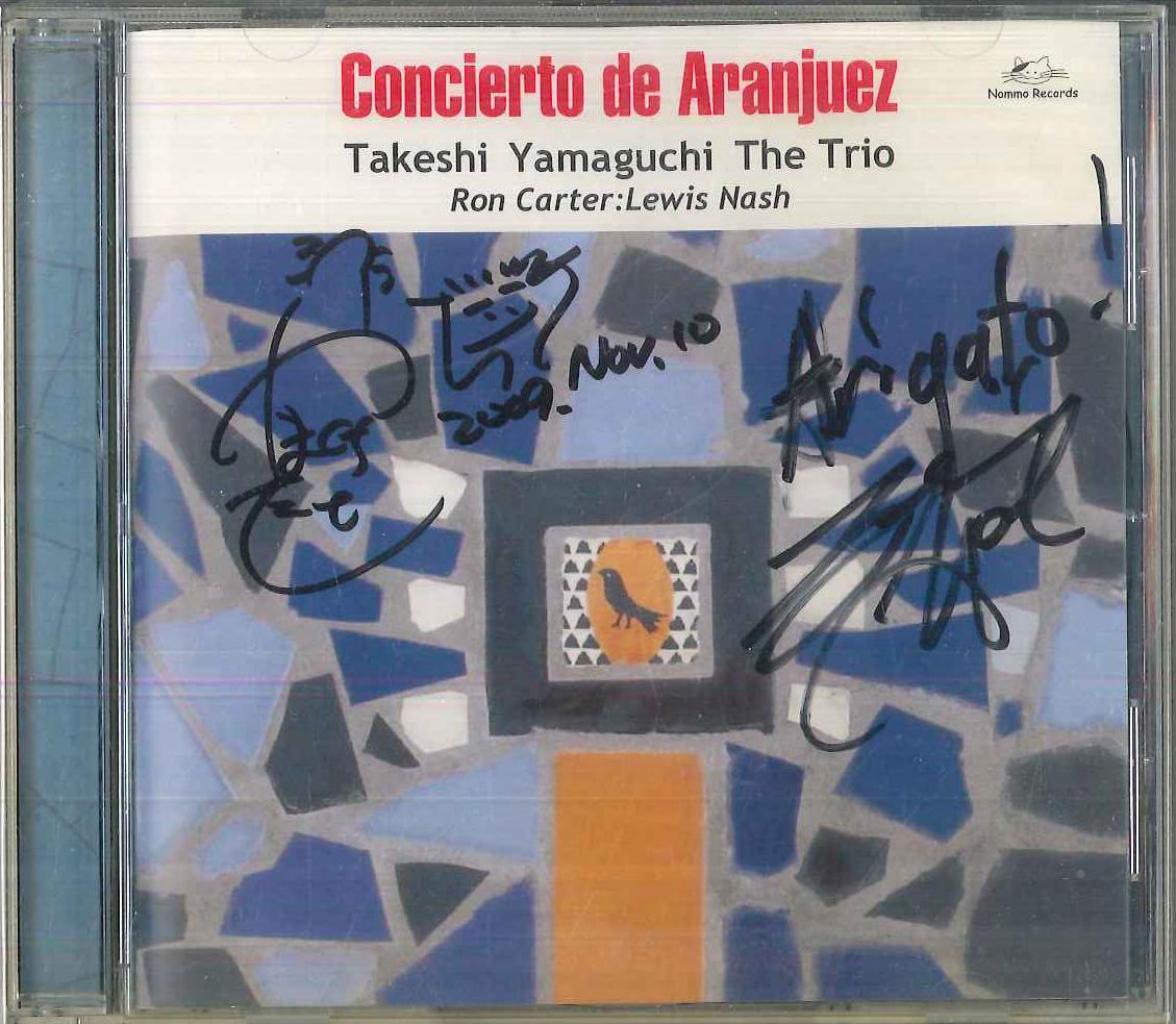CD TAKESHI YAMAGUCHI, RON CARTER, LEWI - Concierto De Aranjuez NR17993 NOMMO Japan Jazz Used
CD TAKESHI YAMAGUCHI, RON CARTER, LEWI - Concierto De Aranjuez NR17993 NOMMO Japan Jazz Used