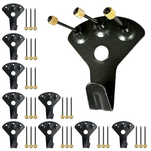 5WYOUKE Wall Hooks with Nails, Pack of 10, Weight Capacity: Approximately 34kg, Strong, for Displaying Picture Frames, Thumbtack Hooks, Pin Hooks, Sty
5WYOUKE Wall Hooks with Nails, Pack of 10, Weight Capacity: Approximately 34kg, Strong, for Displaying Picture Frames, Thumbtack Hooks, Pin Hooks, Sty