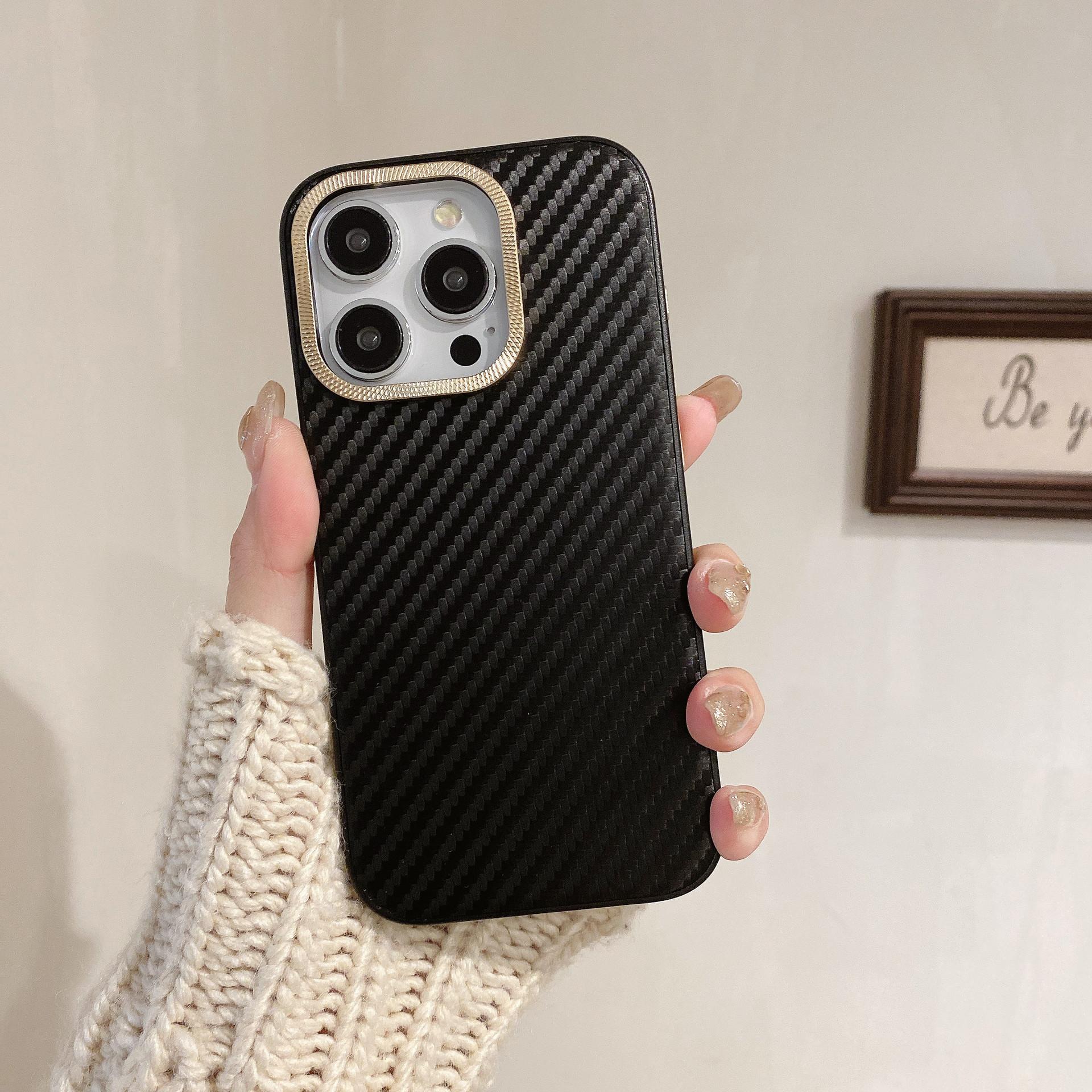 Suitable for IPhone15promax, Kevlar Fiber Texture Phone Case, Apple 14 Metal Lens Ring, 13 Anti-drop Case Apple 13 Promax
Suitable for IPhone15promax, Kevlar Fiber Texture Phone Case, Apple 14 Metal Lens Ring, 13 Anti-drop Case Apple 13 Promax