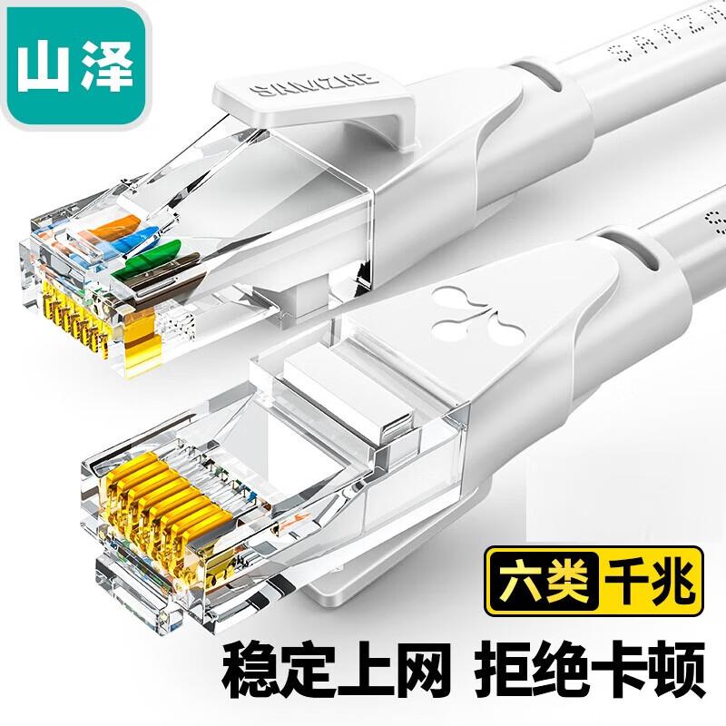Shan Ze CAT6 Gigabit Ethernet Cable
Shan Ze CAT6 Gigabit Ethernet Cable